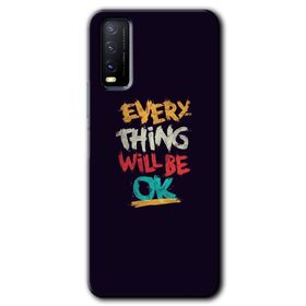 Vivo Y20 Everything Baskılı Uyumlu Silikon Kılıf