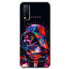 Vivo Y20 Father Vader Baskılı Uyumlu Silikon Kılıf