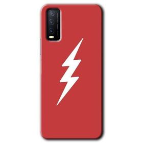 Vivo Y20 Flash Logo Baskılı Uyumlu Silikon Kılıf
