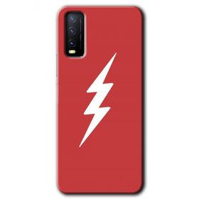 Vivo Y20 Flash Logo Baskılı Uyumlu Silikon Kılıf