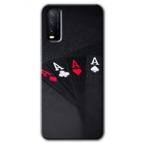 Vivo Y20 Full As Baskılı Uyumlu Silikon Kılıf