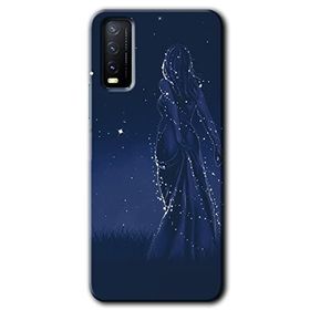 Vivo Y20 Gecenin Kraliçesi Baskılı Uyumlu Silikon Kılıf