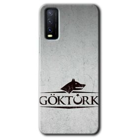Vivo Y20 Göktürk Baskılı Uyumlu Silikon Kılıf