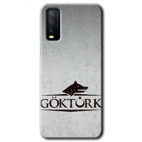 Vivo Y20 Göktürk Baskılı Uyumlu Silikon Kılıf