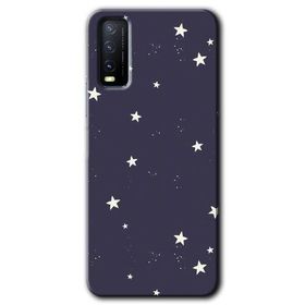 Vivo Y20 Gökyüzü Yıldız Baskılı Uyumlu Silikon Kılıf