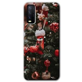 Vivo Y20 Happy New Year Baskılı Uyumlu Silikon Kılıf