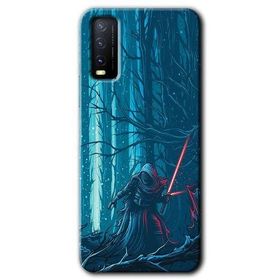 Vivo Y20 Jedi Baskılı Uyumlu Silikon Kılıf