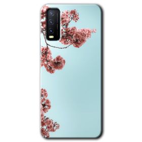 Vivo Y20 Kalpli Şekerleme Baskılı Uyumlu Silikon Kılıf