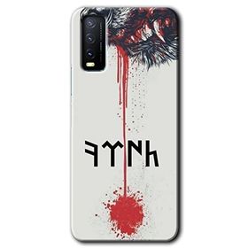 Vivo Y20 Kan Uykusu Baskılı Uyumlu Silikon Kılıf