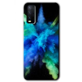 Vivo Y20 Karışım 1 Baskılı Uyumlu Silikon Kılıf
