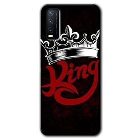 Vivo Y20 King Baskılı Uyumlu Silikon Kılıf