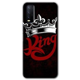 Vivo Y20 King Baskılı Uyumlu Silikon Kılıf