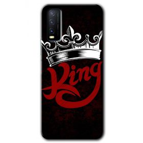 Vivo Y20 King Baskılı Uyumlu Silikon Kılıf