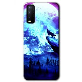 Vivo Y20 Mega Kurt Baskılı Uyumlu Silikon Kılıf