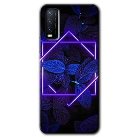 Vivo Y20 Mekanik Yaprak 5 Baskılı Uyumlu Silikon Kılıf