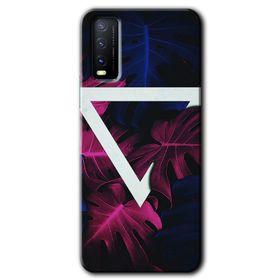 Vivo Y20 Mekanik Yaprak Baskılı Uyumlu Silikon Kılıf