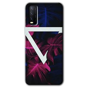 Vivo Y20 Mekanik Yaprak Baskılı Uyumlu Silikon Kılıf