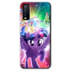Vivo Y20 Pony Baskılı Uyumlu Silikon Kılıf