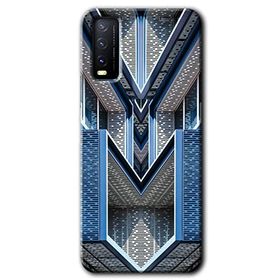Vivo Y20 Retro Building Baskılı Uyumlu Silikon Kılıf