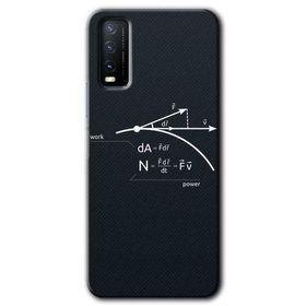 Vivo Y20 Work Formül Baskılı Uyumlu Silikon Kılıf