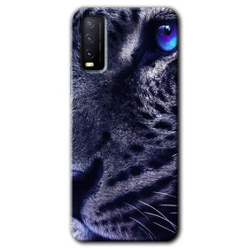 Vivo Y20 Yeşil Kurt Baskılı Uyumlu Silikon Kılıf
