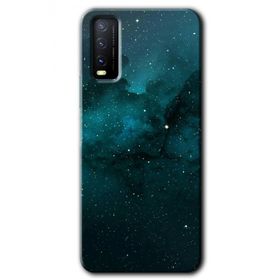 Vivo Y20 Yıldızlararası Baskılı Uyumlu Silikon Kılıf