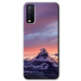 Vivo Y20 Zirve Baskılı Uyumlu Silikon Kılıf