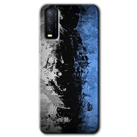 Vivo Y20S Abstract Wallpaper Baskılı Uyumlu Silikon Kılıf