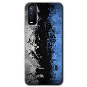 Vivo Y20S Abstract Wallpaper Baskılı Uyumlu Silikon Kılıf