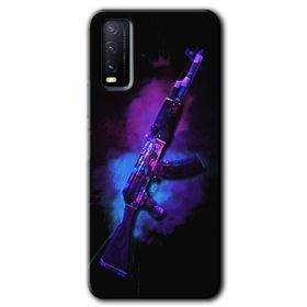 Vivo Y20S AK Baskılı Uyumlu Silikon Kılıf