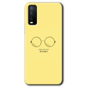 Vivo Y20S Be Honest Baskılı Uyumlu Silikon Kılıf