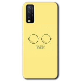 Vivo Y20S Be Honest Baskılı Uyumlu Silikon Kılıf