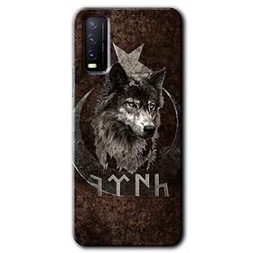 Vivo Y20S Bozkurt Göktürk Baskılı Uyumlu Silikon Kılıf