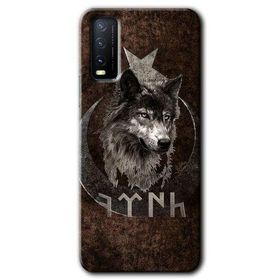 Vivo Y20S Bozkurt Göktürk Baskılı Uyumlu Silikon Kılıf