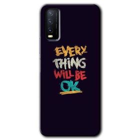 Vivo Y20S Everything Baskılı Uyumlu Silikon Kılıf