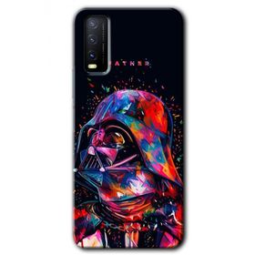 Vivo Y20S Father Vader Baskılı Uyumlu Silikon Kılıf