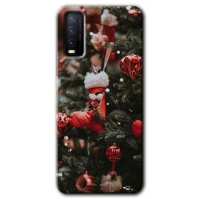 Vivo Y20S Happy New Year Baskılı Uyumlu Silikon Kılıf