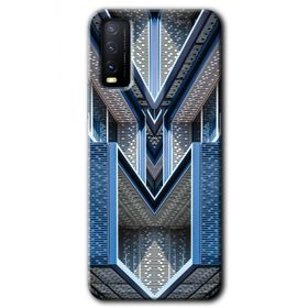 Vivo Y20S Retro Building Baskılı Uyumlu Silikon Kılıf