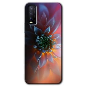Vivo Y20S Sevimli Kedi 1 Baskılı Uyumlu Silikon Kılıf