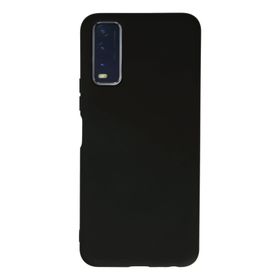 Vivo Y20s Siyah Uyumlu Silikon Kılıf