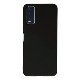 Vivo Y20s Siyah Uyumlu Silikon Kılıf