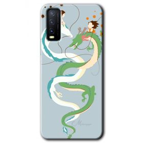 Vivo Y20S Snake Friendship Baskılı Uyumlu Silikon Kılıf