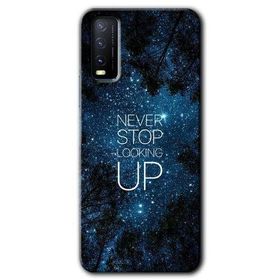 Vivo Y20S Stars Wallpaper Baskılı Uyumlu Silikon Kılıf