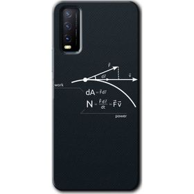 Vivo Y20S Work Formül Baskılı Uyumlu Silikon Kılıf