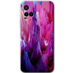 Vivo Y21 Abstraction Sharp Baskılı Uyumlu Silikon Kılıf