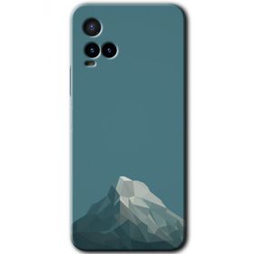 Vivo Y21 Alone Mountain Baskılı Uyumlu Silikon Kılıf