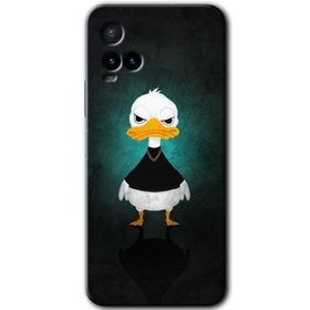 Vivo Y21 Angry Duck Baskılı Uyumlu Silikon Kılıf