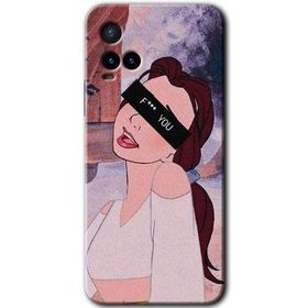 Vivo Y21 Bad Girl Baskılı Uyumlu Silikon Kılıf