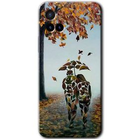 Vivo Y21 Bezdum Da Baskılı Uyumlu Silikon Kılıf