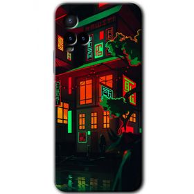 Vivo Y21 China Street Baskılı Uyumlu Silikon Kılıf